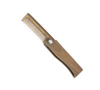 Gogogmee Portable Mini Wooden Beard Comb for Men Pocket-sized Beard Styling Tool Easy to Use Grooming Accessory