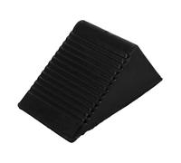 Gogogmee Portable Rubber Tire Triangle Pad Non-slip Stop Control Wheel Chock for Car Truck Heavy-duty Loads with Built-in Handle and Anti-skid Base