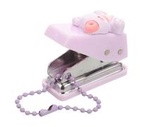 Gogogmee Portable Single Hole Puncher Manual Paper Punch Metal Resin Plastic Binder Puncher for Book Binding and Crafting Office School Use