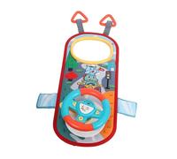 Gogogmee Portable Steering Wheel for Car Seats Early Learning Driving Simulator for Boy Girl and Enhances Motor Skills Cognitive Development Lightweight Vehicle Steering