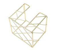 Gogogmee Post Note Storage Box Decorative Iron Desktop Organizer for and Memo Pads for Home Office Study Use