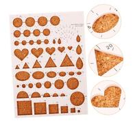 Gogogmee Precise Paper Quilling Template Board Rust Quilling Mold Tool for DIY Crafts Suitable for Beginners and Artists