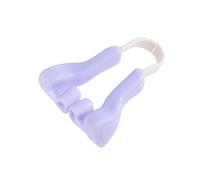 Gogogmee Purple Nose Lifting Clip Silicone Nose Shaper Straightening Bridge Corrector Beauty Tool for Women Without Affecting Breathing Work