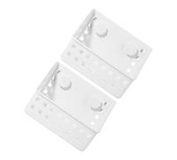 Gogogmee Rabbit Feeder Racks 2Pcs Detachable Hanging Container for Guinea Pig Bunny and Chinchilla Large Capacity Washable PET Cage Supply Suction Cups