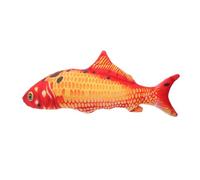 Gogogmee Realistic Goldfish Plush Soft Koi Fish Pillow for Cognitive Development Educational Cute Decorative Cushion for Home and Play