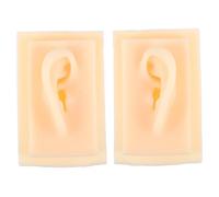 Gogogmee Realistic Silicone Human Ear Model for Teaching and Demonstration Artificial Ear Canal Simulation for Medical School Hospital Display and Research
