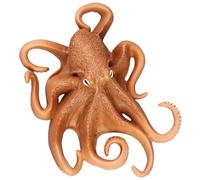 Gogogmee Realistic Simulation Octopus Model Figurine Ocean Animal Craft for Home Decoration Miniature Garden Flowerpot Desktop Ornament Detailed Biology for Collectors