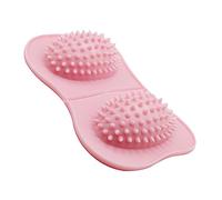 Gogogmee Relaxing Foot Massage Tool Portable Foot Massager for Reflexology Easy to Use for Physical Therapy Self Massage for Home Office Use Pink Color