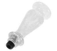 Gogogmee Resin Alloy Stamp Handle Replacement for Scrapbooking and Envelope Sealing White Pearl Finish Compatible with Various Stamp Heads for Weddings Birthdays and Crafting