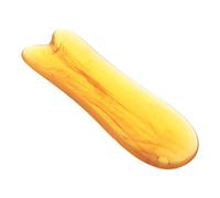 Gogogmee Resin Gua Sha Tool for Face and Neck Amber Fish-shaped Facial Sculpting Board Muscle Relief Massage Stick for Skin Elasticity and Acupoint Stimulation Portable Full-body Scraping