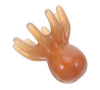 Gogogmee Resin Octopus Head Massager Comb Claw Scalp Massage Tool for Relaxation Scalp Health Portable Gua Scraping Tool Light Brown for All Hair Types