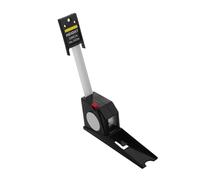 Gogogmee Retractable Height Ruler for Wall Mount with High Precision Black Sliding Measuring Tape Nursery School Clinic Infantometer Stature Measurement Tool