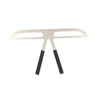 Gogogmee Reusable Professional Eyebrow Ruler Stencil Kit with Three Point Balance Positioning for Precise Measuring and Symmetrical Brow Shaping for Tattoo Stylists and Makeup Beginners