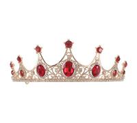 Gogogmee Rhinestone Princess Tiara Crown for Women Wedding Bridal Headband Birthday Party Hair Accessory Adult Queen Coronation Day Fancy Dress