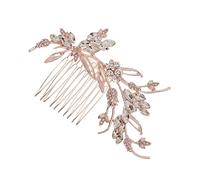 Gogogmee Rhinestones Hair Comb for Weddings Elegant Bridal Hair Accessory Vintage Style Comb for Bridesmaids and Parties Durable and Chic Design for Women