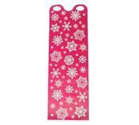 Gogogmee Roll Up Snow Sled for Adults - 54'' Lightweight Flexible Flying Carpet Sled with Handles - Portable Plastic Snow Slider Mat for Winter Fun and Outdoor Sledding