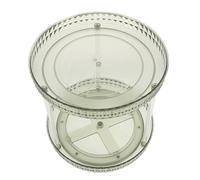 Gogogmee Rotating Makeup Organizer with Spin Tiered Vanity Tray for Skincare Perfume Cosmetics Storage Multi-purpose Rotatable Cosmetic Organizer for Bathroom Dresser and Countertop