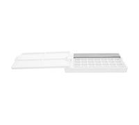 Gogogmee Rotating Watercolor Palette Case with Lid Wells Portable Paint Box Built Moisture Retention for Travel Acrylic Gouache Mixing Tray Suitable for Artists and Outdoor Sketching