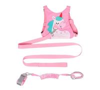 Gogogmee Safety Harness Backpack with Anti-Lost Leash and Wrist Strap Lightweight Safety Harness for Travel Classroom Amusement Park Cute Horse Design for Boys