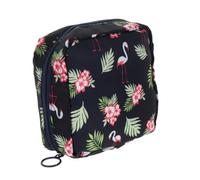 Gogogmee Sanitary Napkin Storage Bag Oxford Cloth Travel Coin Purse with Zipper Large Capacity Nursing Pad Pouch for Women Toiletry and Cosmetic Organizer