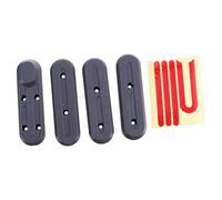 Gogogmee Scooter Wheel Hubs Cover with Reflective Stickers Protective Front and Rear Wheel Shells for Pro Electric Scooter Easy Install Splash and Dust Resistant Accessories