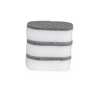 Gogogmee Scouring Non-Scratch for Cleaning Pad 12pcs Sponge Dishwashing Dual-Sided Absorbent Kitchen for Daily Use