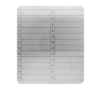 Gogogmee Seed Storage: Steel Wallet Crypto Seed Storage - Waterproof 1-24 Word Recovery Phrase Wallet for Emergency Backup Silver