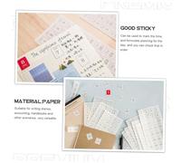 Gogogmee Self-Adhesive Calendar Stickers for Everyday Planning Convenient Notebook Tabs Date Labels for Diaries Household Planner Organizers Easy Tear Paste Simple Design for Quick Content