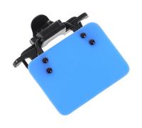 Gogogmee Shooting Glasses Supplies Adjustable Blue Clip Patch Eye Shield for Aim Protection, Competition Training Eye Patch for Men, Standard Horizontal Board Design