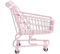 Gogogmee Shopping Cart Small Supermarket Desk Organizer for Home Decor for Valentine Day Mother Day Any Celebration and Stylish Storage
