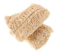 Gogogmee Shower Body Scrubber Exfoliating Sponges Loofah Pouf Set of 2 Soft Bath Sponge for Gentle Dead Skin Removal Back Exfoliator Towel
