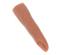 Gogogmee Silicone Nail Practice Finger Realistic Reusable Fake Finger for Nail Art Training Flexible Design for Beginners and Professionals for Acrylic and Gel Practice