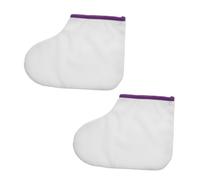 Gogogmee Simple Paraffin Wax Foot Wraps with Elastic Band Reusable Warming Foot Covers for Spa Home and Salon Paraffin Bath Therapy Heat Retention for Deep Nutrient Penetration