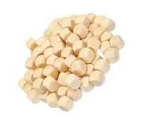 Gogogmee Smooth Wooden Blocks for DIY Sand Pit Accessories Unfinished Small Cubes for Preschool Versatile Playground and Restaurant Sandpit Use of Natural Wood Particles