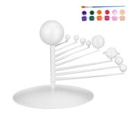 Gogogmee Solar System Model Kit Abs Build Science Experiment Educational Planetary for Family Activity Decoration with Precision Detailing
