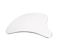 Gogogmee Stainless Steel Face Scraping Board for Relief Gua Sha Massage Tool for Facial and Body Use Practical Acupressure Scraping Instrument for Adults and Gift Giving
