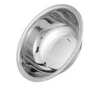 Gogogmee Stainless Steel Foot Bath Basin for Salon and Spa Use, round Pedicure Soaking Bowl with Improved Blood Circulation and Easy Cleaning Features, Non-slip Design for Comfortable Foot