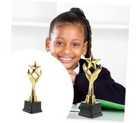 Gogogmee Star Trophy Cup for Plastic Award for School Competitions Party Games Sports Day Prizes Lightweight Classroom Decoration and Childrens Reward Gift