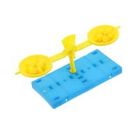 Gogogmee Stem DIY Balance Scale for Preschool Science Education Plastic Assembly Physics Experiment Tool for Hands Learning Analytical Thinking and Problem Solving Skills Development