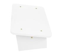 Gogogmee Step Stool Foot Supporting Stool 16x12x8in Wood Sturdy Anti-Slip Design Beautiful Natural Wood Texture Upright Sitting Posture for Office Use