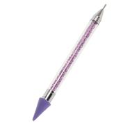Gogogmee Stipple Crayon for Rhinestones Nail Art Dotting Tool Manicure Gem Applicator Pen for Nail Rhinestones Picking