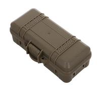 Gogogmee Tactical Equipment Storage Box 3-Layer Foam Lined Hard Plastic Case Portable Survival Toolbox for Camping Hunting Gear Outdoor Use