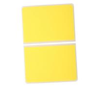 Gogogmee Taekwondo Training Board Thick Small Yellow Plastic Breaking Board for Martial Arts Practice Reusable Performance and Explosive Power Exercise Prop