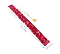 Gogogmee Tai Chi Sword Bag Silk Carrying Pouch Butterfly Pattern 53 Inch Martial Arts Sword Storage Sleeve Lightweight Fencing Accessory Transport