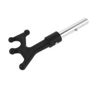 Gogogmee Telescoping Boat Hook Attachment Pole for Docking and Anchoring, Extension Boat Pole Hook for Kayak Canoe Fishing, Pontoon Boaters Tool for Marine Use