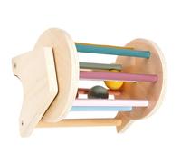 Gogogmee Textile Drum Montessori Educational for Roller for Sensory Development Engaging Activity to Promote Hand Eye Coordination for Crawling Stage