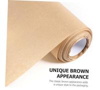 Gogogmee Thick Kraft Wrapping Paper Roll Brown Packing Paper for Flower Bouquet Packaging and DIY Projects for Parcel Protection and Craft Use