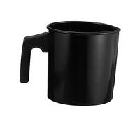 Gogogmee Thickened Black Wax Melting Pot Alloy DIY Candle Making Supplies Heat Resistant Safe for Wax Butter Candy Soap Melt Pour Crafts