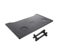 Gogogmee Thickened Wheelchair Tray with Detachable Cup Holder, Universal Plastic Lap Table Accessory for Wheelchair Users, Black Anti-Collapse Design for Eating, Reading, and Daily Use