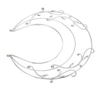 Gogogmee Three-layer Goddess Crown Headband Vintage Baroque Headdress for Bridal Wedding Costume Accessories Handmade Design